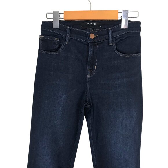 J Brand The Maria Flare Dark Wash High Rise Flare Size 25 - Picture 4 of 11